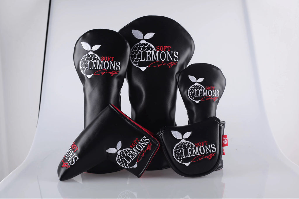 Fairway Wood Headcover - Black/Red/White